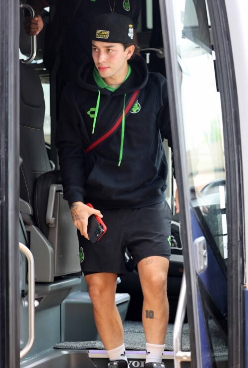 Jordan Carrillo, jugador de Santos Laguna.