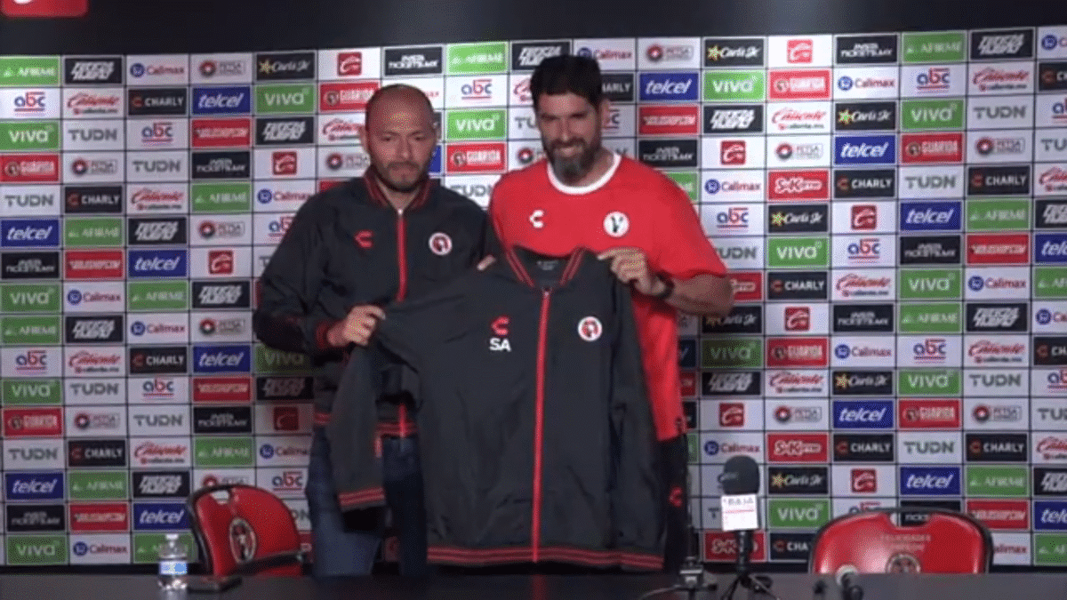 Sebastián Loco Abreu, entrenador de Xolos.