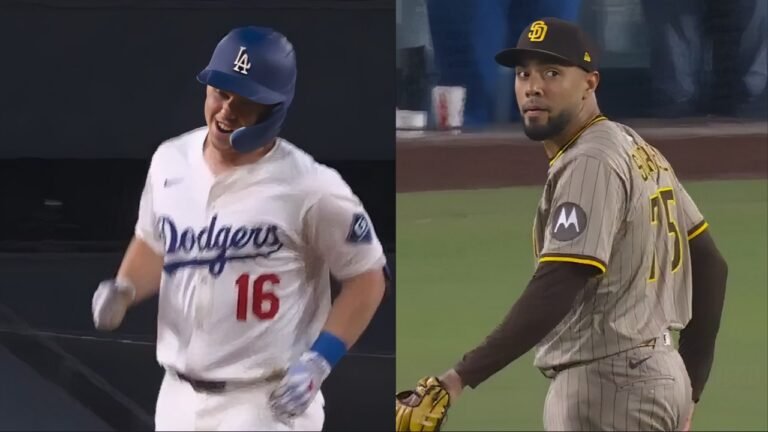 Dodgers le toma la medida a los Padres y los deja tendidos 1 Dodgers venció 4-3 a Padres