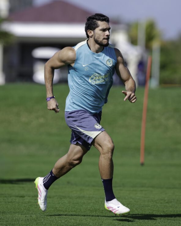 Liga MX: América vs Cancún, inicia la pretemporada Águila 2 Henry Martín durante la pretemporada del América.