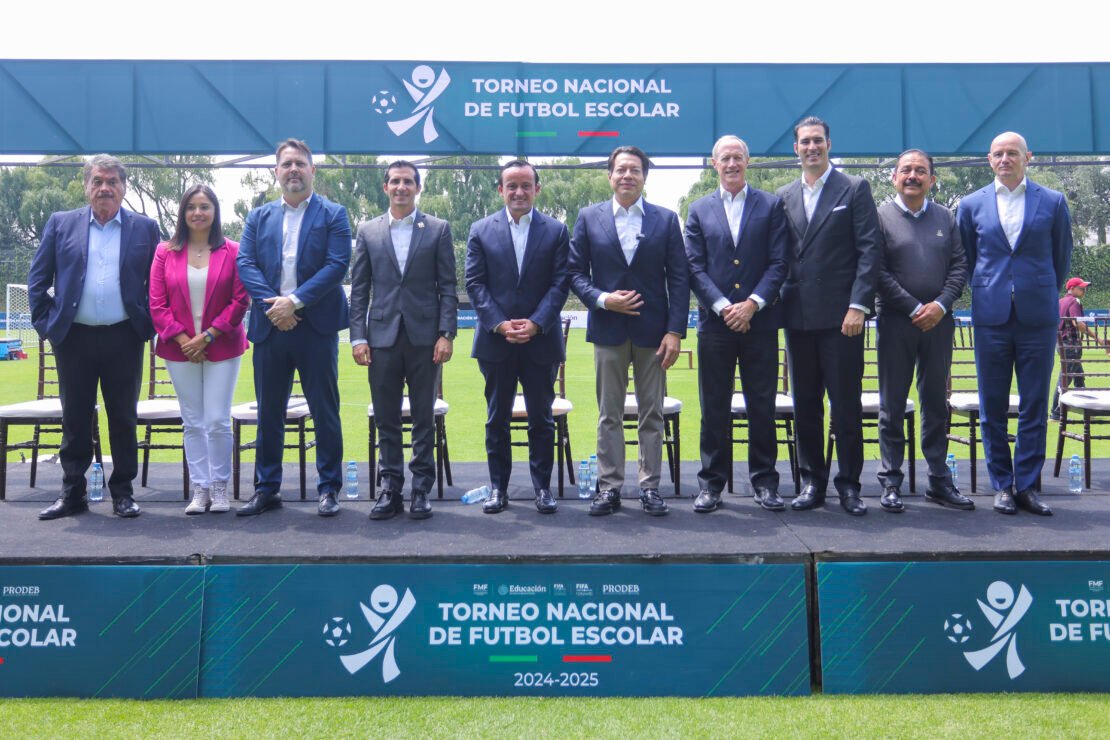 Inauguran fase nacional del Primer Torneo Nacional de Futbol Escolar: Un paso hacia el futuro del futbol mexicano 2 Inauguran fase nacional del Primer Torneo Nacional de Futbol Escolar: Un paso hacia el futuro del futbol mexicano