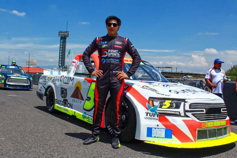 Mateo Girón piloto de Trucks México Series.