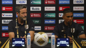 Thomas Christiansen, entrenador de la Selección de Panamá.