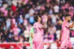 Messi anotó en la goleada del Inter Miami.