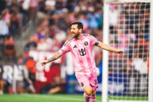 Messi fue la figura del partido.