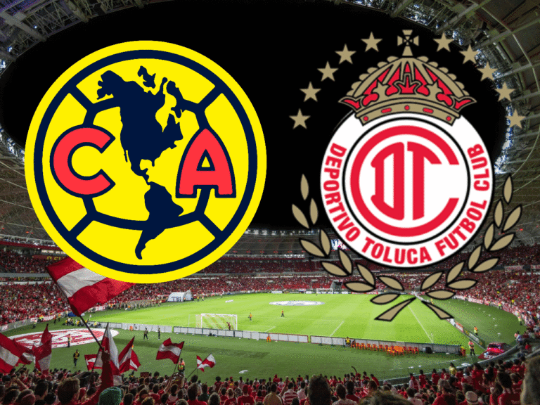 América vs Toluca en el Campeón de Campeones.