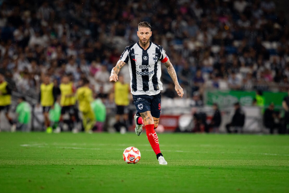 Sergio Ramos, jugador de los Rayados del Monterrey.