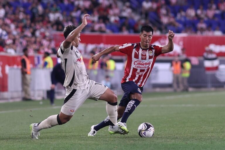 Chivas 0 NY Red Bulls 1 en la Leagues Cup.
