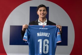 Jeremy Márquez ya con los colores de Cruz Azul.