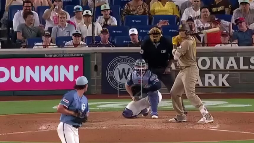 Con Grand Slam de Manny Machado, los Padres vencen 7-2 a los Nationals