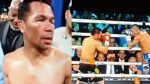 Manny Pacquiao empató con Mario Barrios en Las Vegas.