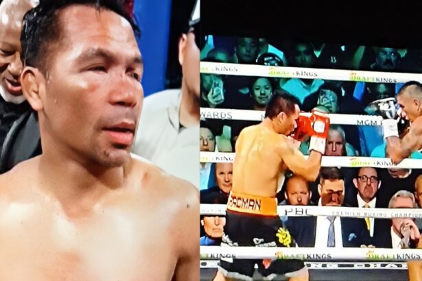 Manny Pacquiao empató con Mario Barrios en Las Vegas.