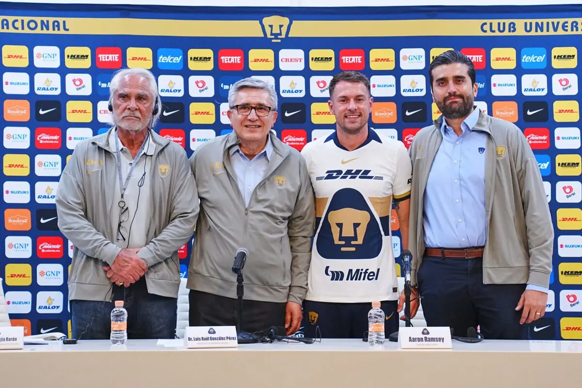 Aaron Ramsey Pumas.