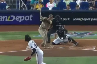 San Diego Padres vencieron 2-1 a los Marlins.