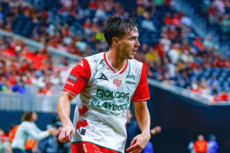 Agustín Palavecino, jugador del Necaxa.