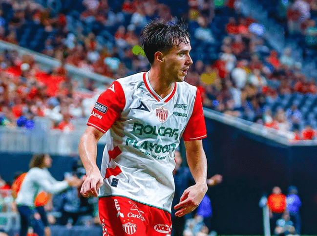 Agustín Palavecino, jugador del Necaxa.