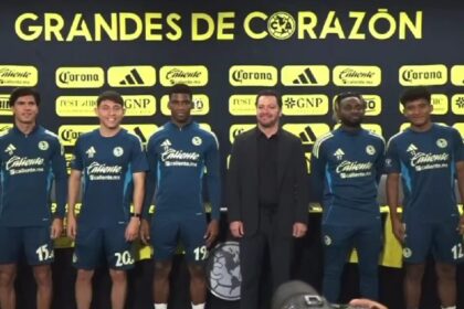 América presentó a sus 5 refuerzos.