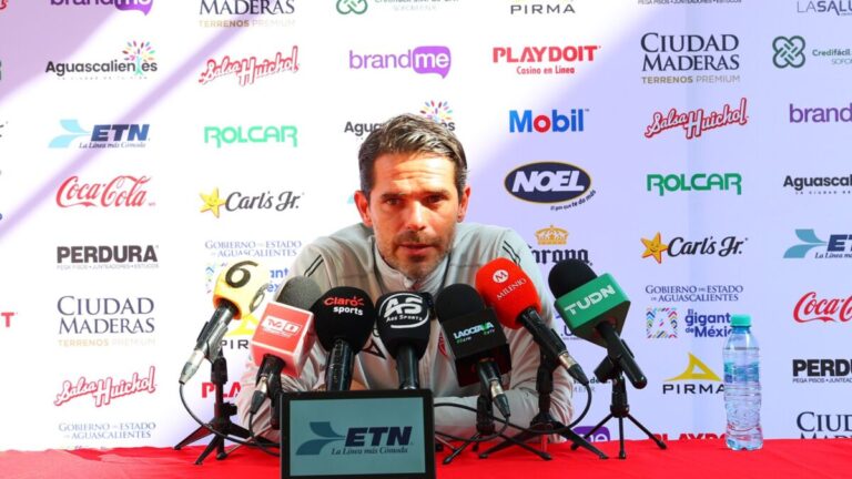 Fernando Gago, director técnico del Necaxa.