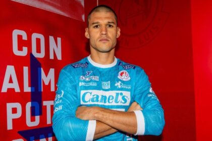 Gibrán Laujd, arquero del Atlético de San Luis.