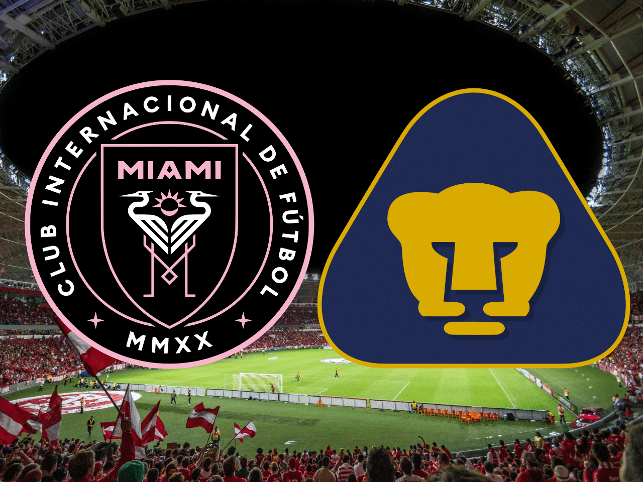 Inter Miami vs Pumas en la Leagues Cup 2025.