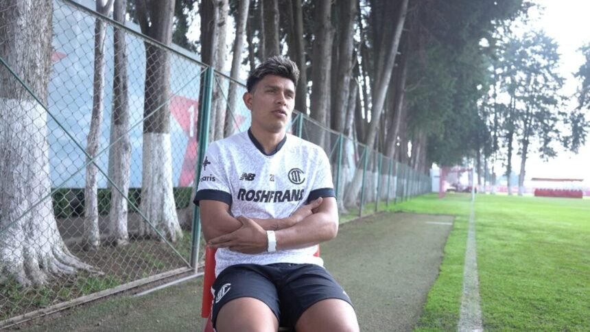 Jesús Gallardo, defensor del Toluca.