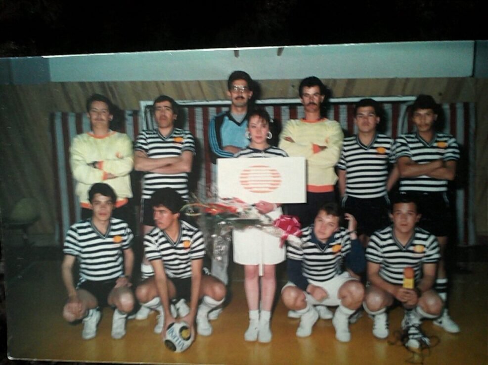 Oscar Fernández Sánchez y el equipo de Televisa Zacatecas.