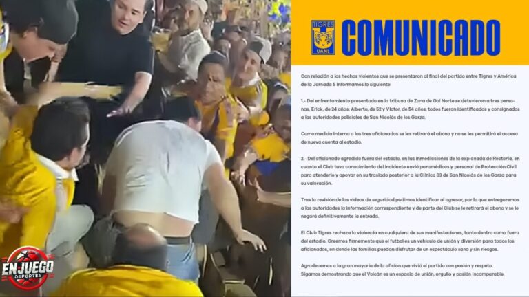 TIGRES EXPULSA DE POR VIDA A AFICIONADOS