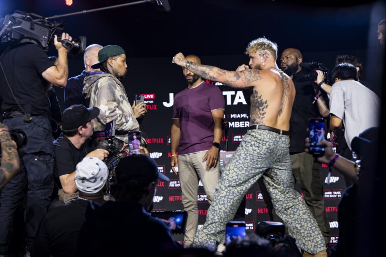 Paul vs Tank estuvieron frente a frente