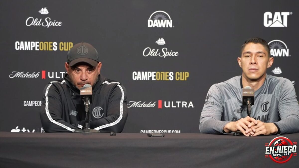 Antonio Mohamed y Hugo González previo al Toluca vs La Galaxy.