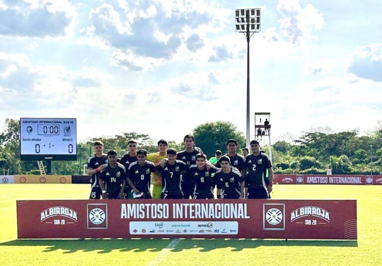 México 2 Arabia Saudita 1 Gilberto Mora vuelve a marcar