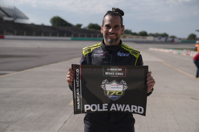 Germán Quiroga se lleva la Pole Position en Aguascalientes.