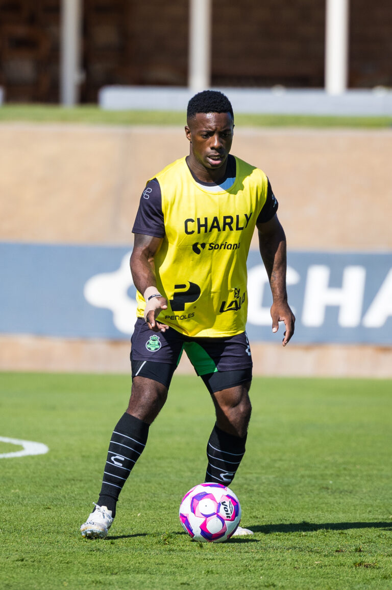 Cristian Dájome, jugador de Santos Laguna.