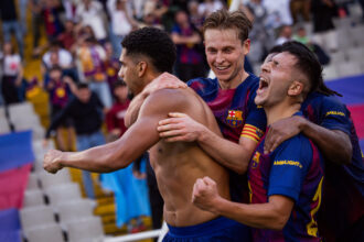 Barcelona vence 2-1 al Girona.