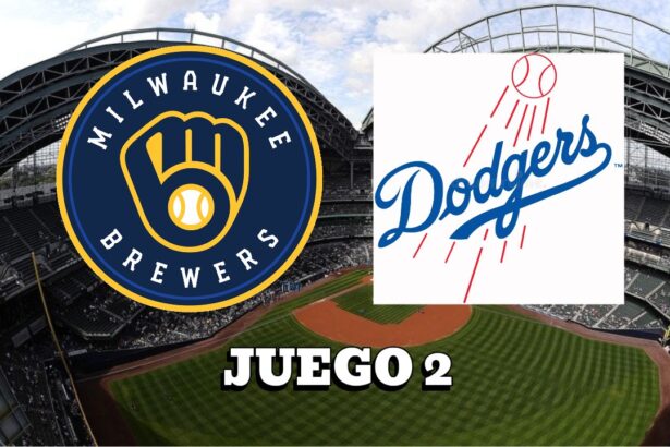 Brewers vs Dodgers Juego 2