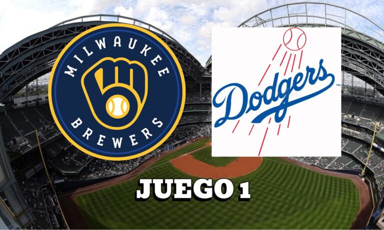 Brewers vs Dodgers Juego 1 Marcador EN VIVO