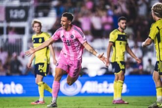 Tadeo Allende marcó por Inter Miami en el triunfo 3-1 sobre Nashville.