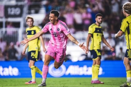 Tadeo Allende marcó por Inter Miami en el triunfo 3-1 sobre Nashville.