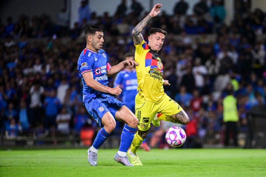 Cruz Azul venció 2-1 al América en CU.