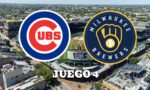 Cubs vs Brewers Juego 4