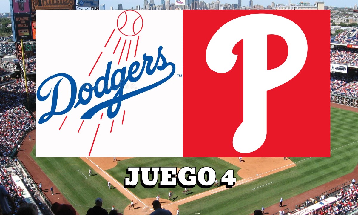 Dodgers vs Phillies Juego 4