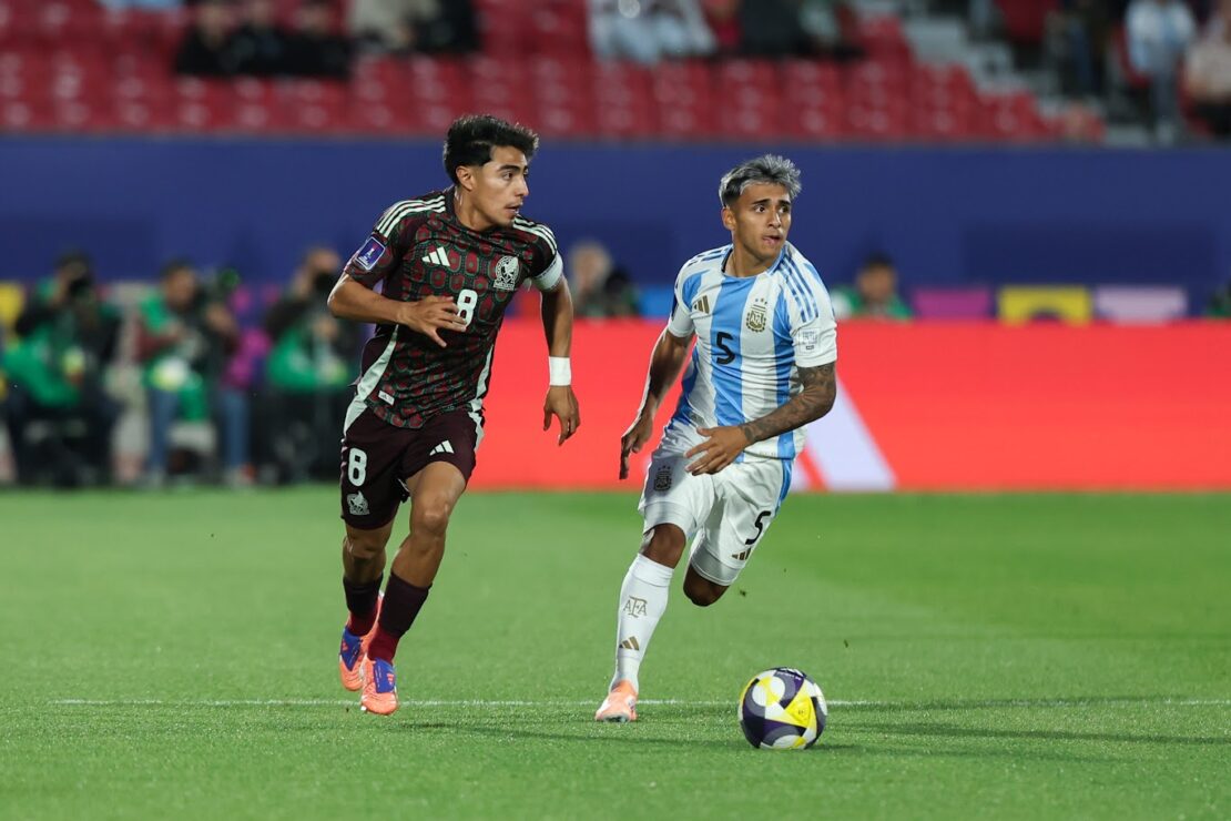 Argentina derrotó a México 2-0 en el Mundial Sub 20. 