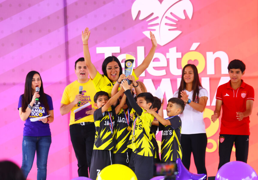 La celebración con los campeones del CRIT