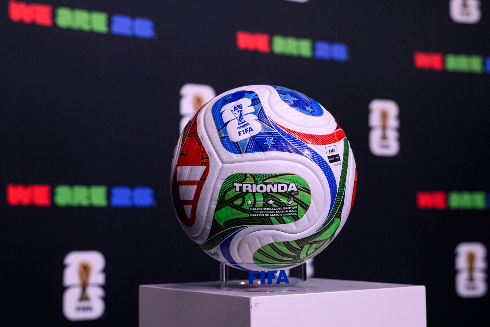 El TRIONDA, balón oficial de la Copa Mundial de la FIFA 2026™
