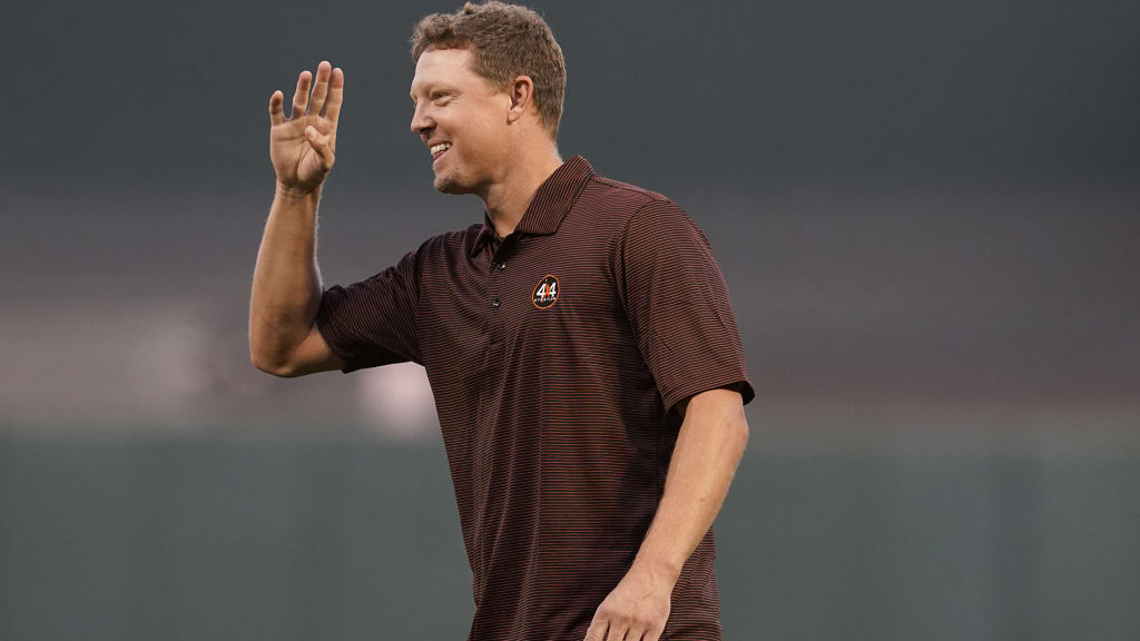 Nick Hundley, candidato a ser manager de los Padres.