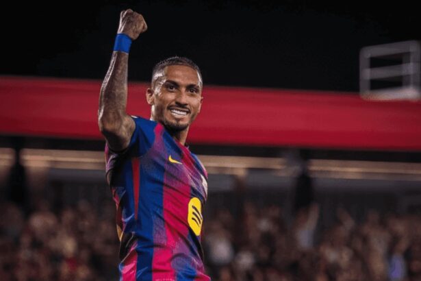 Rapinha, jugador del Barcelona.