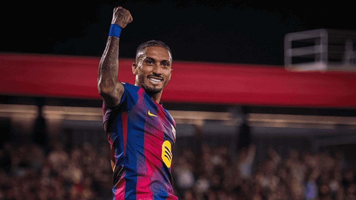 Rapinha, jugador del Barcelona.