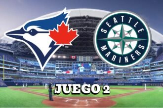 Blue Jays vs Mariners Juego 2 Marcador EN VIVO