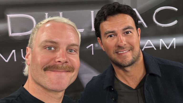 Checo Pérez inicia pruebas con Cadillac