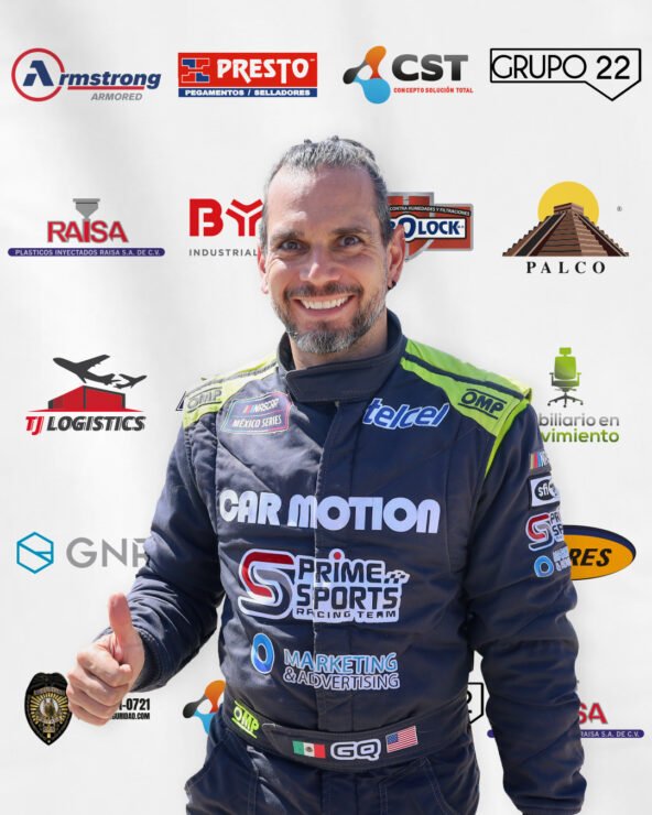 Germán Quiroga, actualmente en la tercera posición del campeonato. 