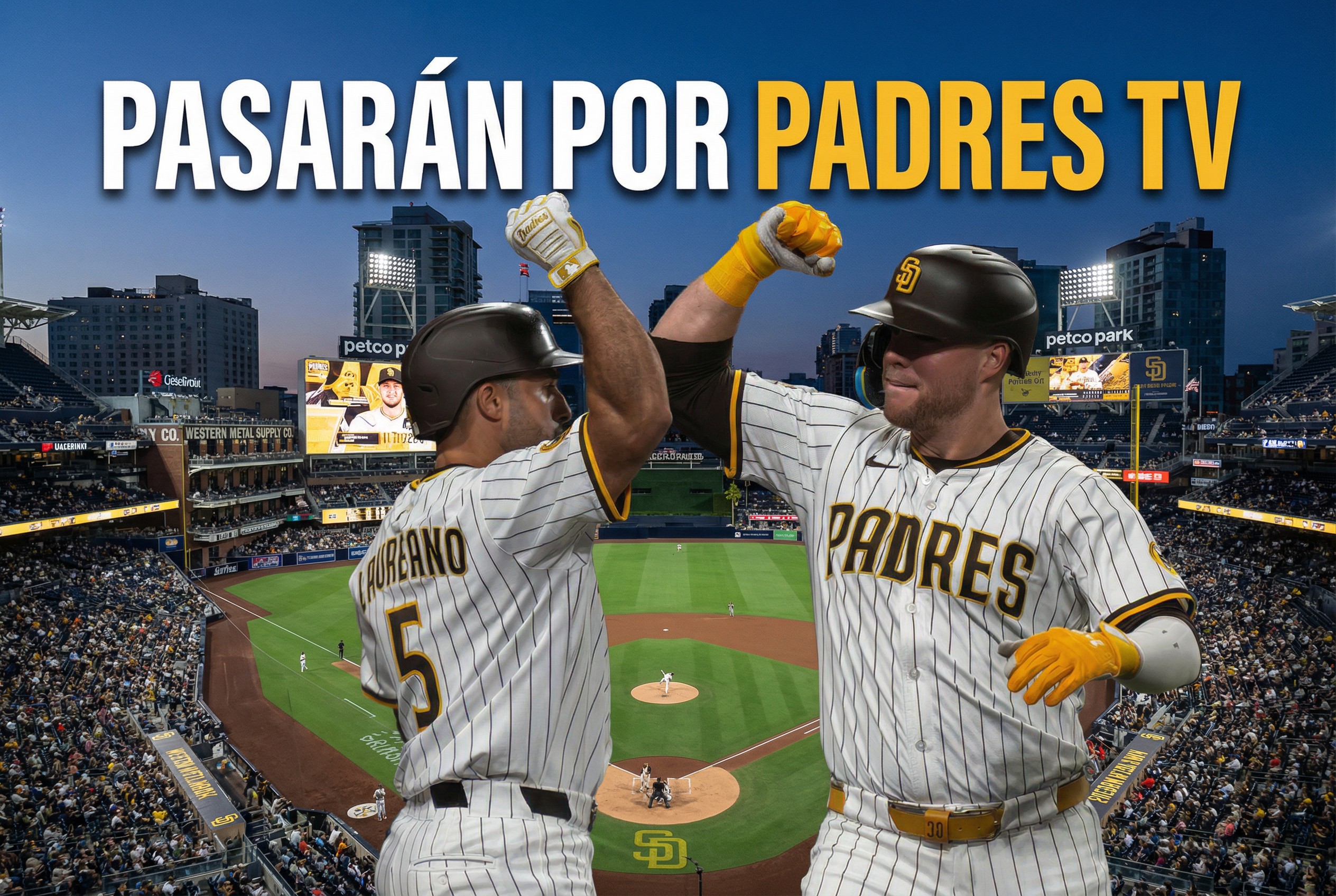 Padres de San Diego seguirán en la señal de Padres.Tv